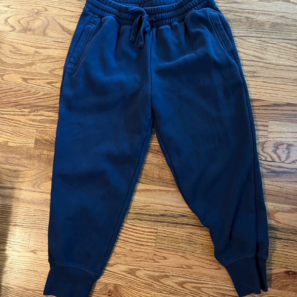 fabletics navy joggers